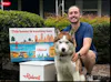 Ridwell bin with dog