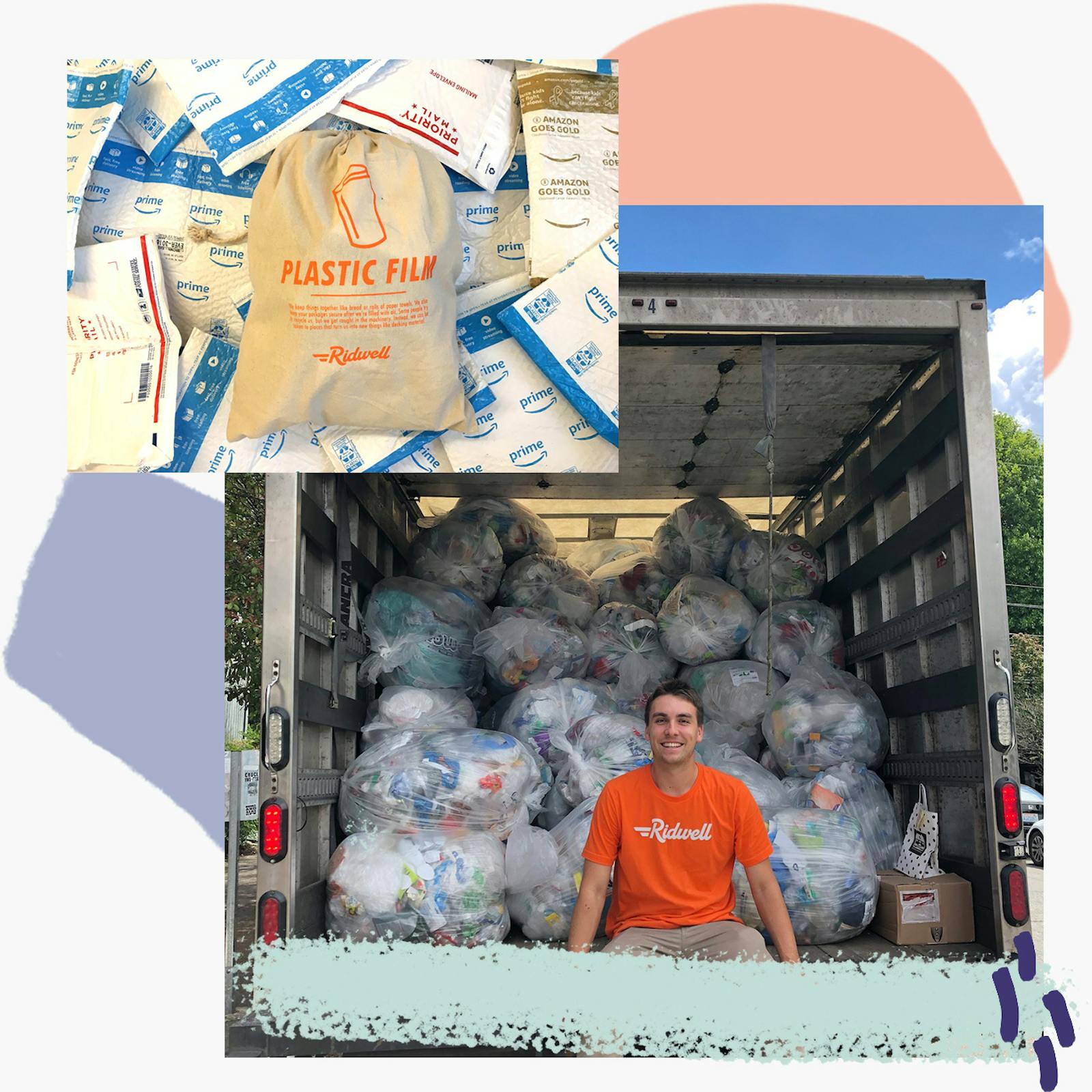 Ridwell Plastic film recyling