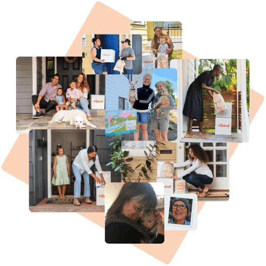 Ridwell community members recycle glass, plastic, and more from their front doors