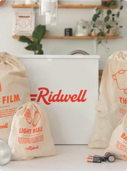 Ridwell bin and bags